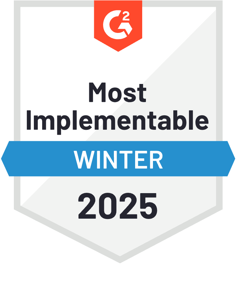 Agorapulse Most Implementable winter 2025 on g2